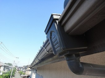 雨樋の施工前