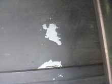 剥離箇所
