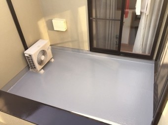 ベランダ塗装