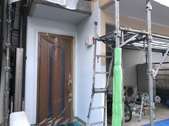塗ってる途中 さいたま 塗装
