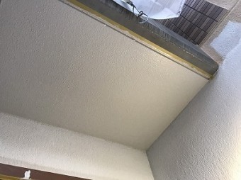 剥離箇所は最後は塗装