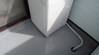 ベランダの塗装後