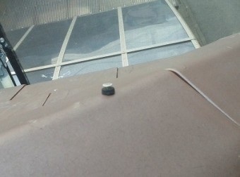 北本市 屋根板金止め釘