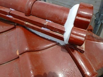 鬼かわら部分