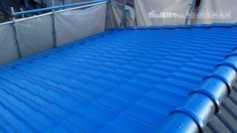 さいたま市大宮区 瓦屋根塗装