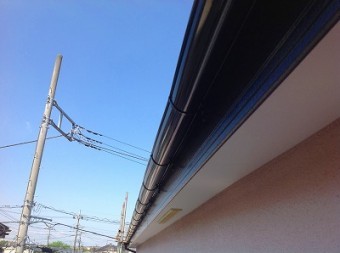 さいたま市 軒樋塗装
