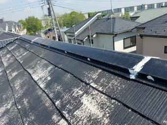 上尾市 棟板金補修