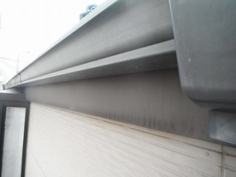 雨樋の塗り替え工事