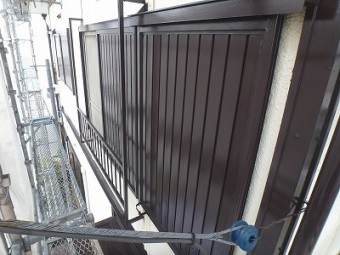 さいたま市大宮区 雨戸塗装