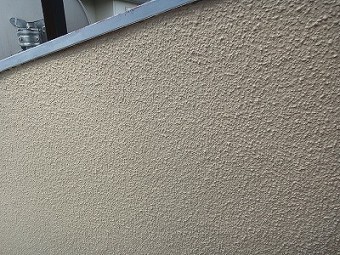 外壁のヒビが消えt