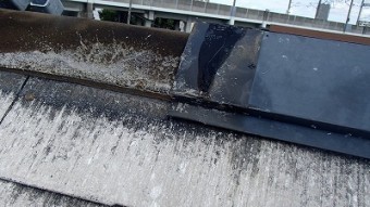 棟板金が無い!
