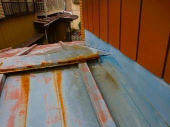 さいたま市北区トタン屋根塗装前