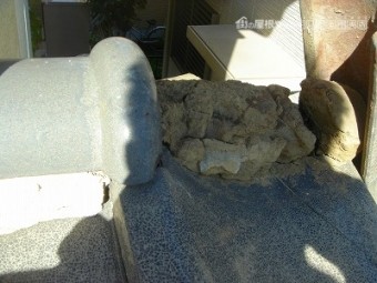 伊奈町 屋根漆喰補修