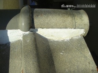 伊奈町 屋根漆喰補修