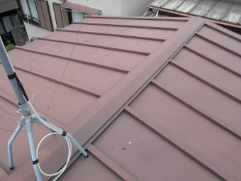 診断させて頂いた屋根の写真
