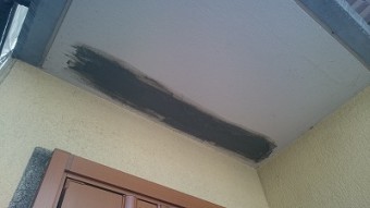 剥離箇所の修復
