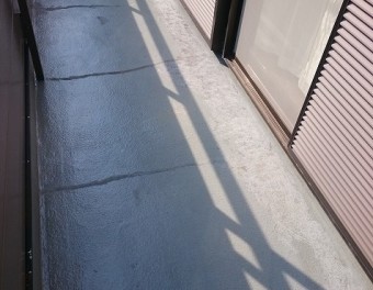白岡市 ベランダ補修前