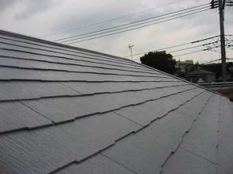 朝霞市スレート屋根