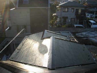埼玉の塗装屋根は街屋根