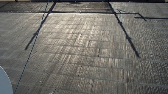 塗装前の屋根の様子