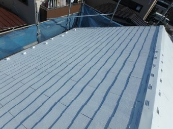 さいたま市 屋根塗装 下塗り