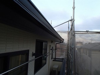さいたま市北区 軒樋交換後