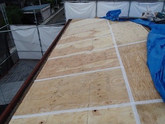 上尾市屋根葺き替え工事