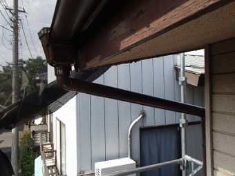 さいたま市南区 雨樋交換