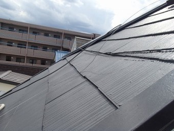 志木市 雨漏り 屋根カバー前