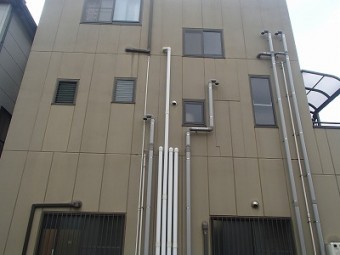 外壁全体の塗装前