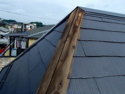 棟板金 貫板 埼玉