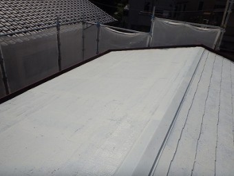 屋根 下塗り