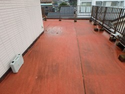 屋上防水 シート防水 剥がす