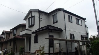 完工後外壁