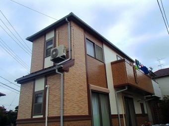 施工完了した家です