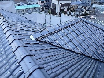ネジ部分にコーキング補修