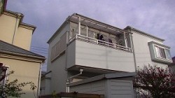 築20年で二回目の塗装の戸建塗装目の状態です