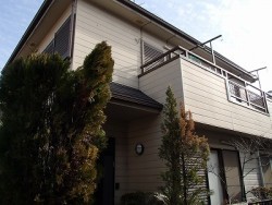一軒家の塗り替え