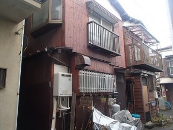 壁施工前