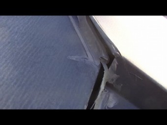 屋根棟板金 隙間 コーキング剥離