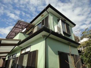 外壁塗装をさいたま市で行いました