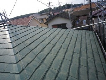 屋根塗装前