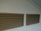 通風孔塗り替え