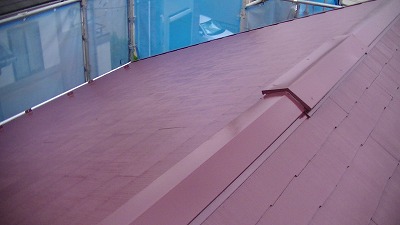 和光市で【遮熱塗料】スーパーシャネツサーモsiで初めての屋根塗装を 