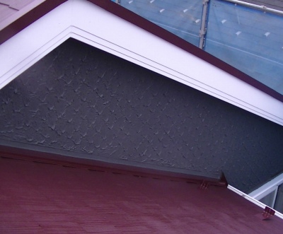 和光市　屋根塗装　雪止め設置
