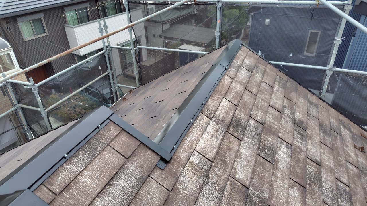 棟板金まわりの劣化状況（写真3）