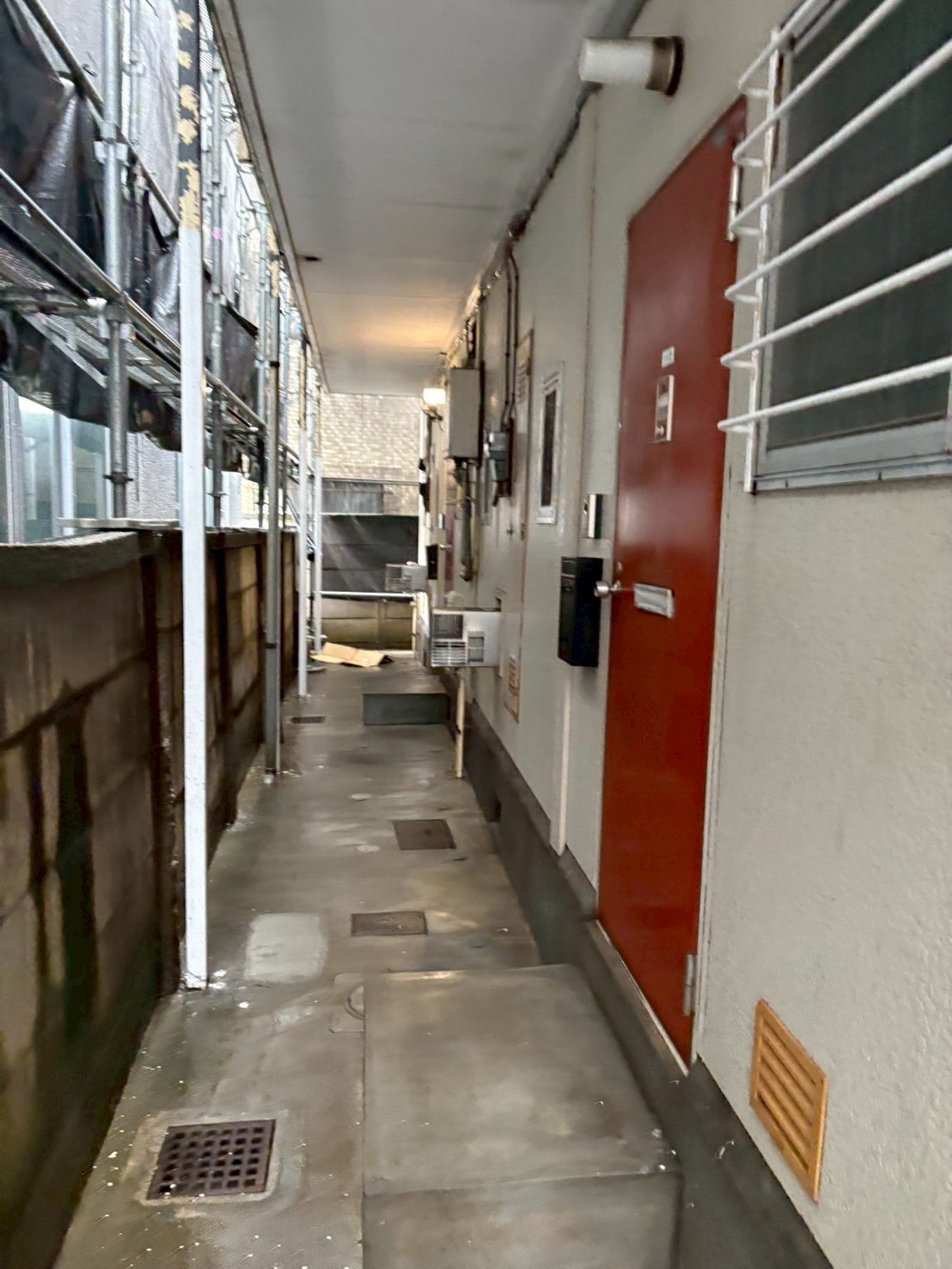 外壁塗装施工前の全景写真