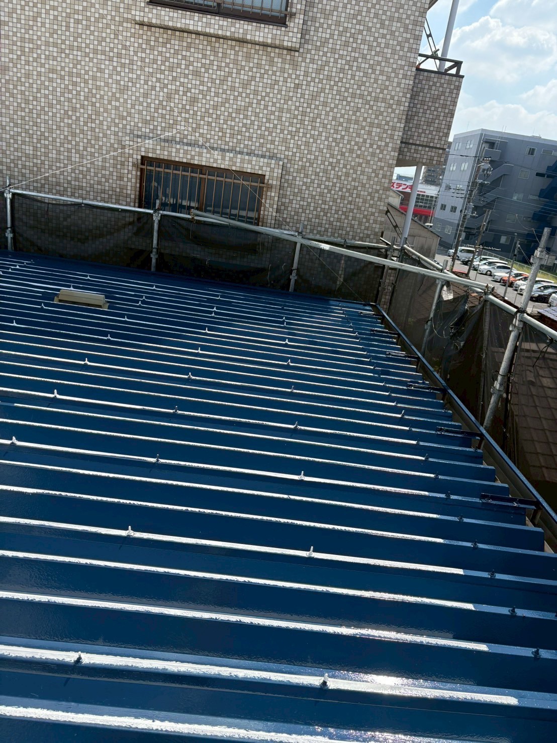 川口市　アパート　塗装