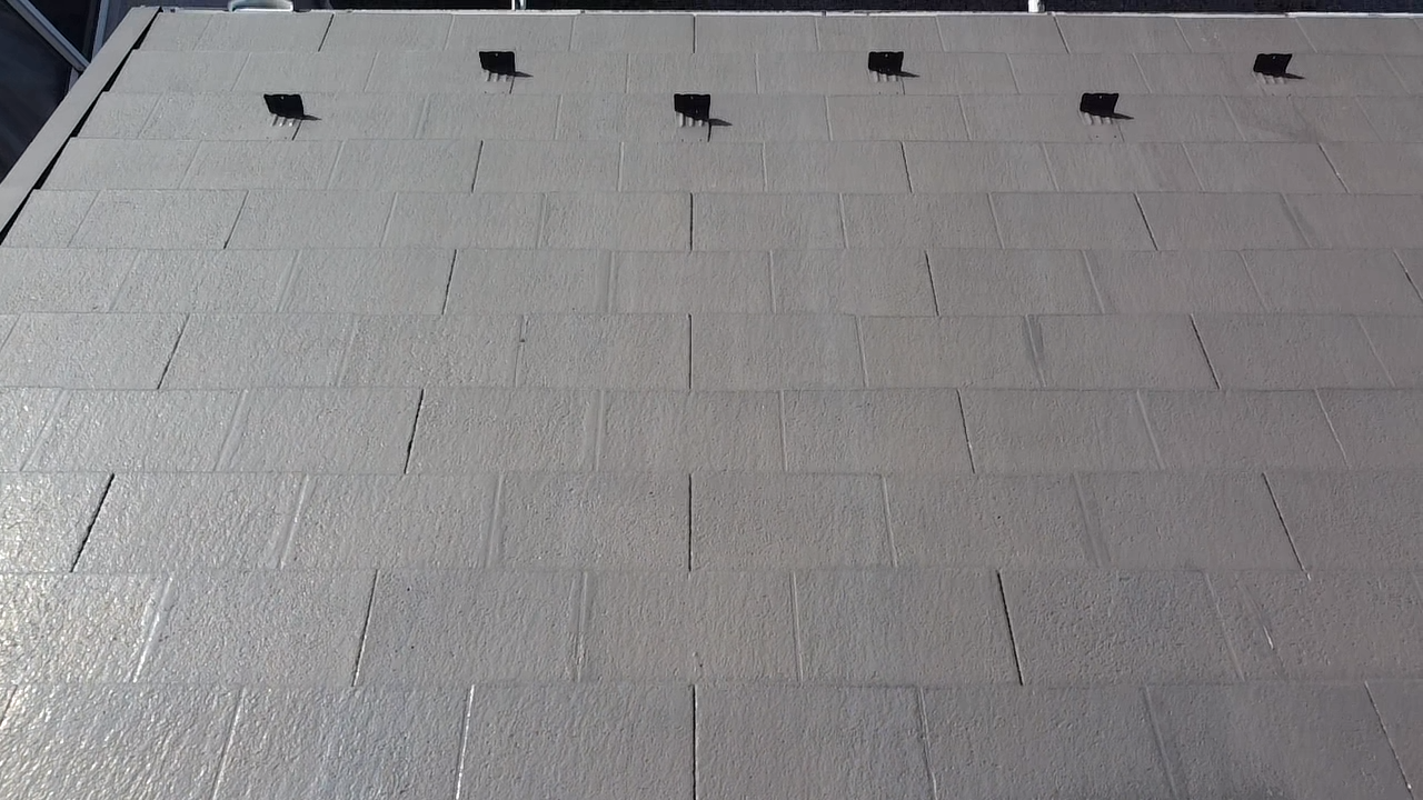 綺麗な状態のスレート屋根