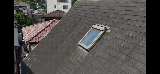 屋根コロニアル　経年劣化